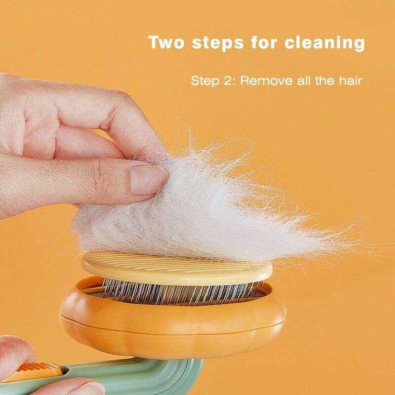 Pumpkin Pet Slicker Brush