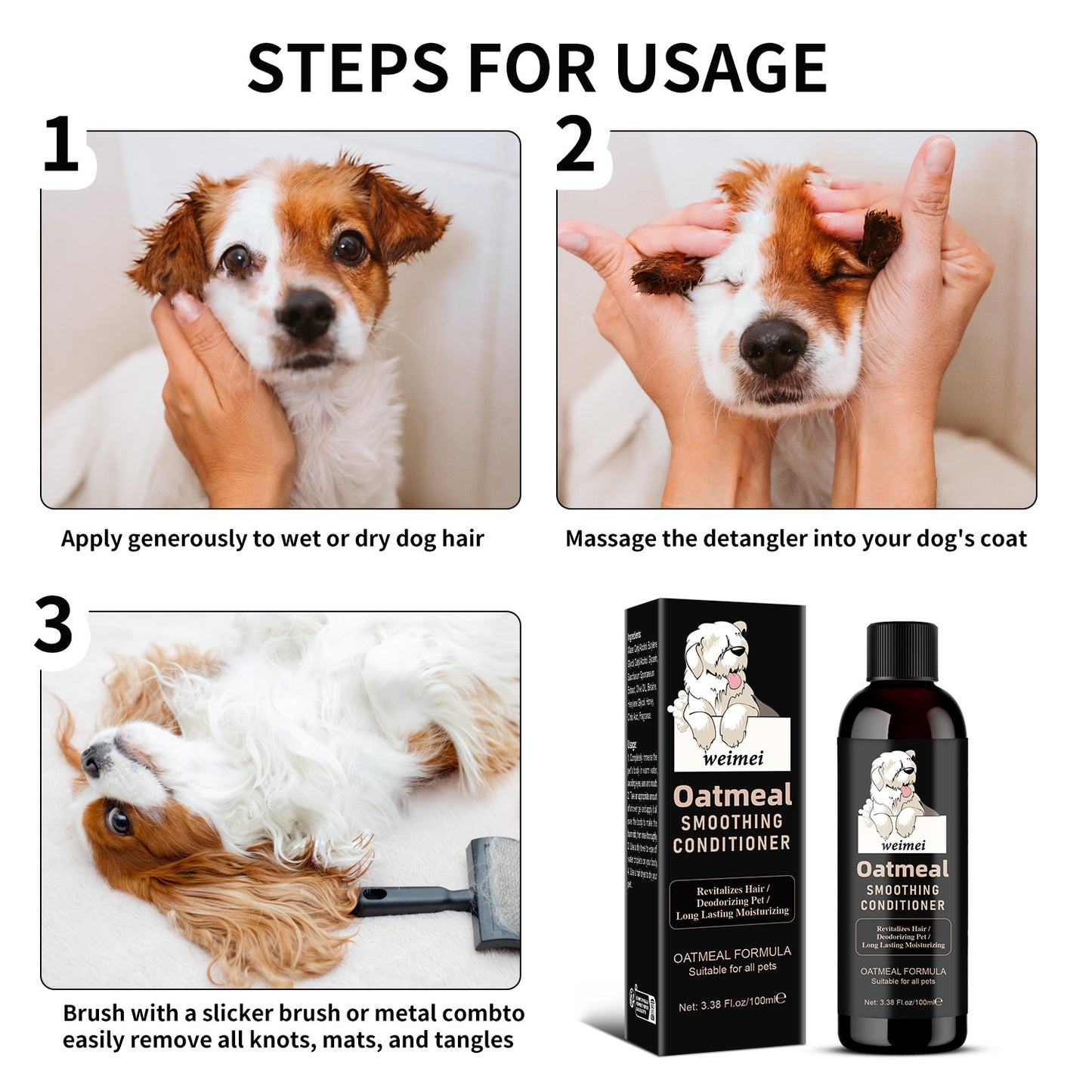 Pet Hair Conditioner Shampoo