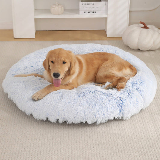 Round Plush Pet Mat