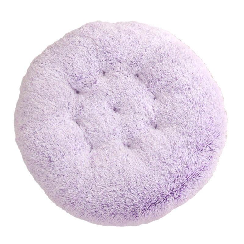 Round Plush Pet Mat
