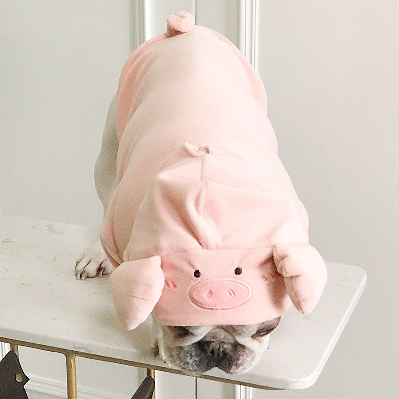 Pig Sweater Pet Outfit
