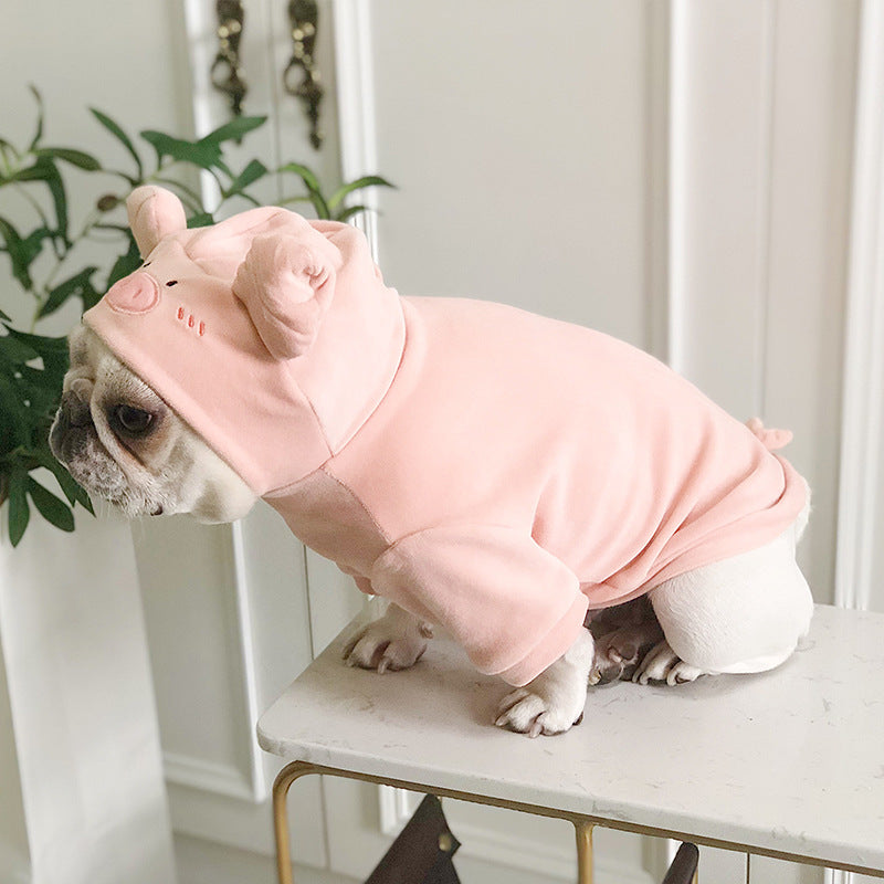 Pig Sweater Pet Outfit