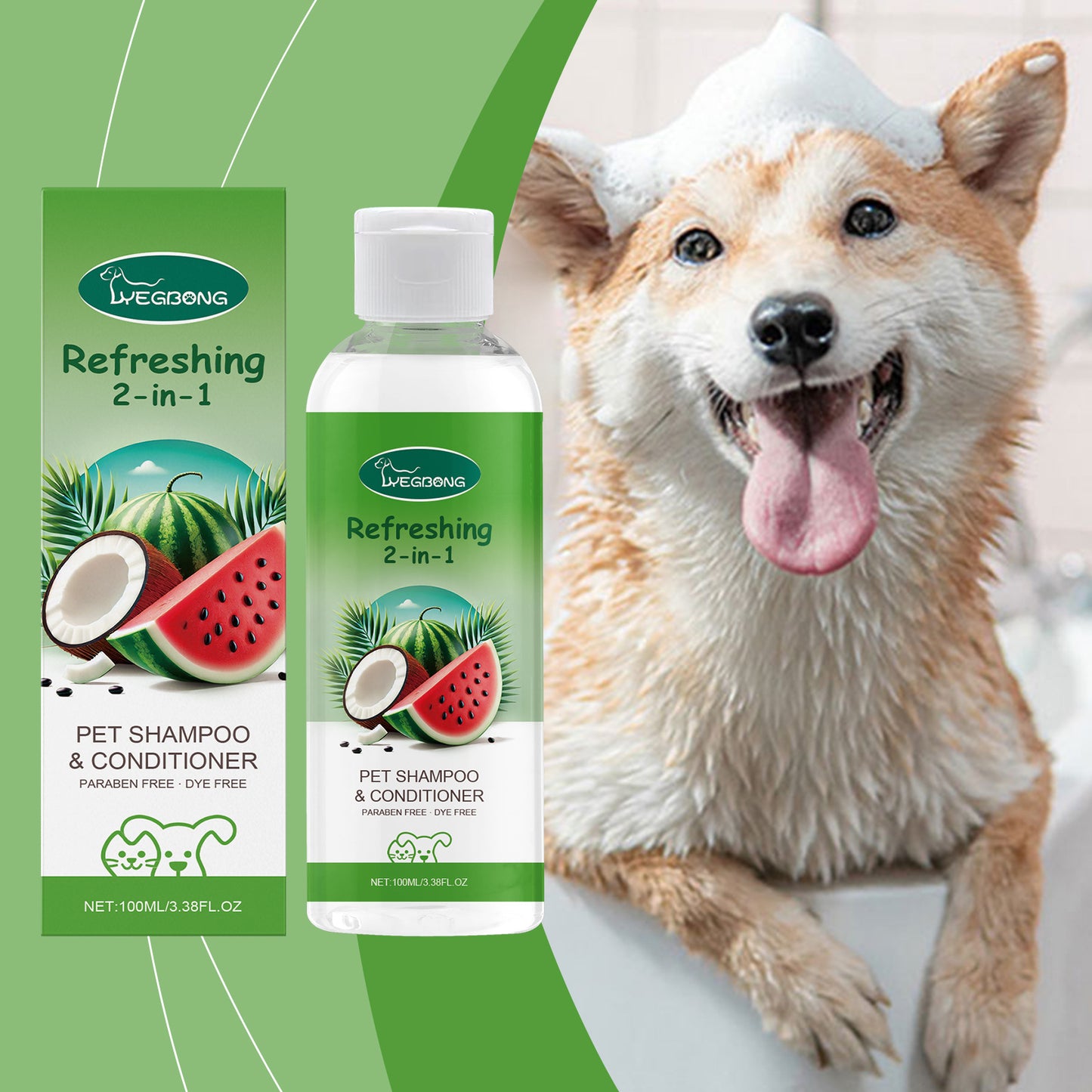 Pet 2-in-1 Shampoo
