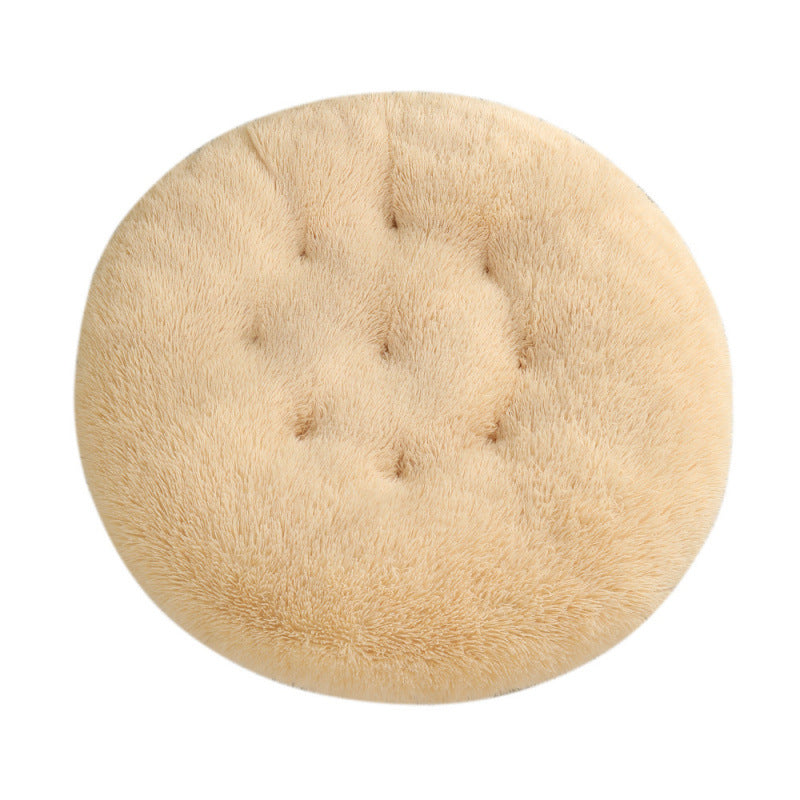 Round Plush Pet Mat