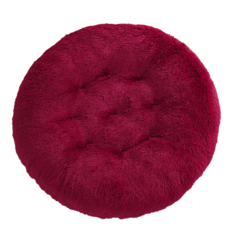 Round Plush Pet Mat