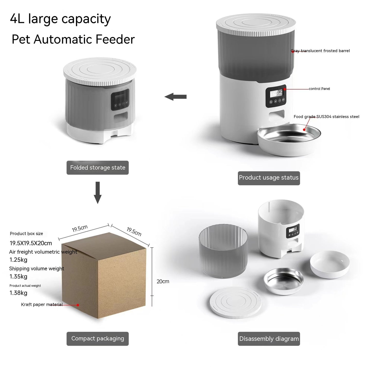 Smart Cat Dog Feeder