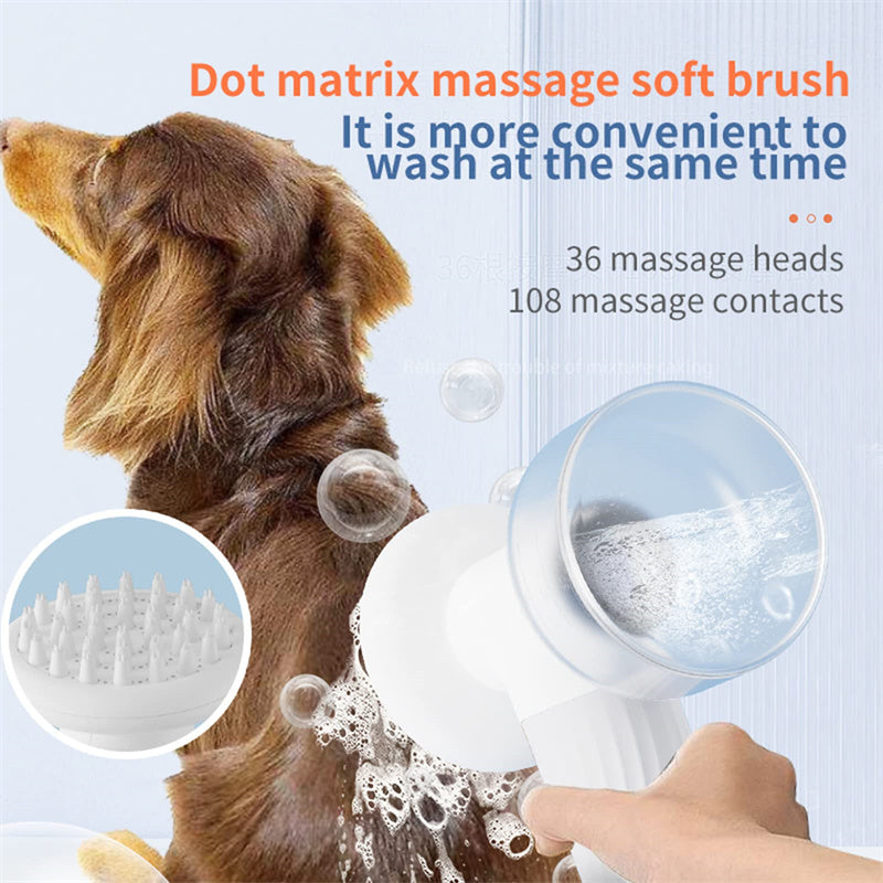 Pet Foaming Bath Brush