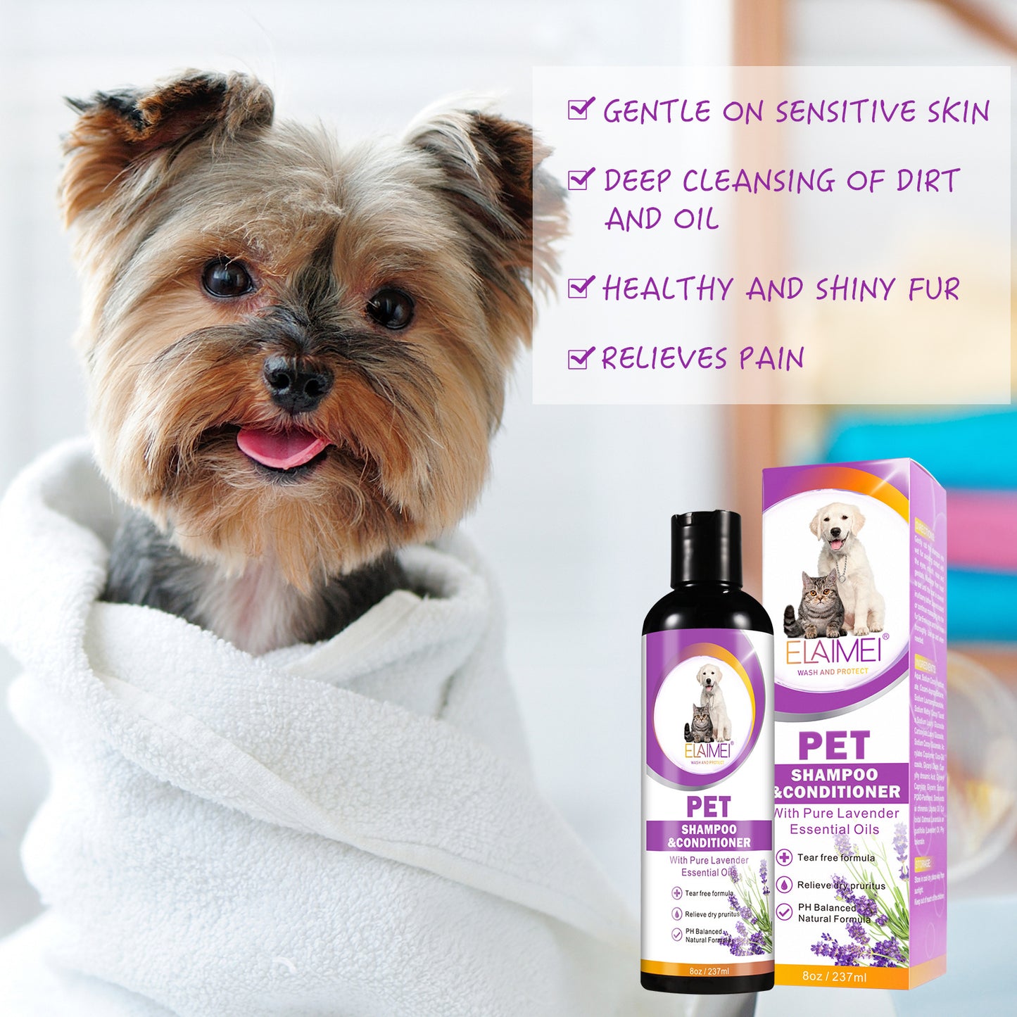 Pet Hair Control Shampoo