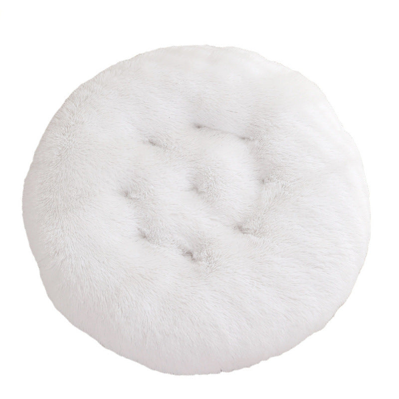 Round Plush Pet Mat