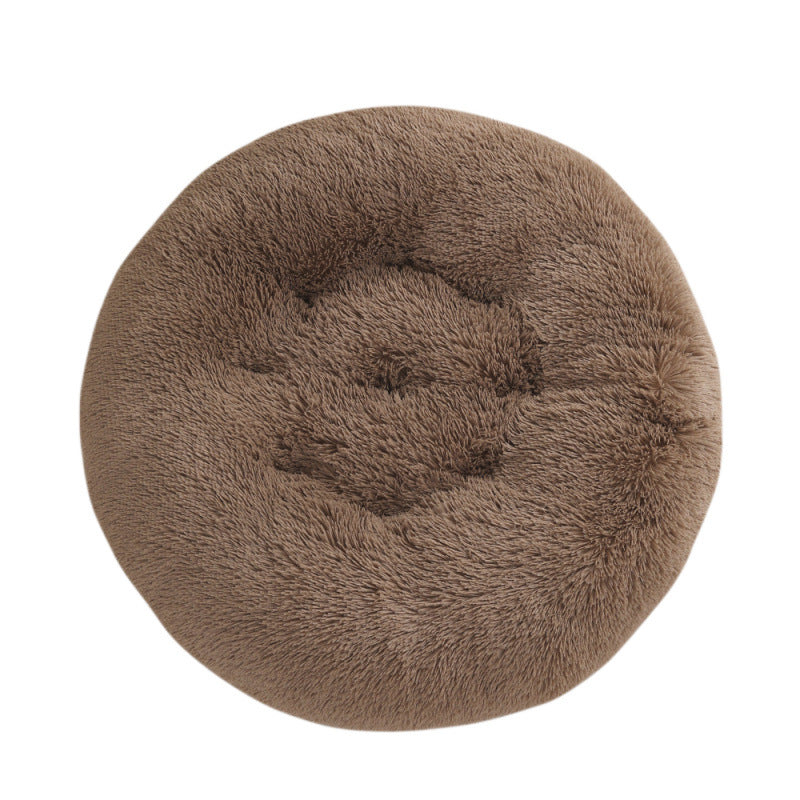 Round Plush Pet Mat