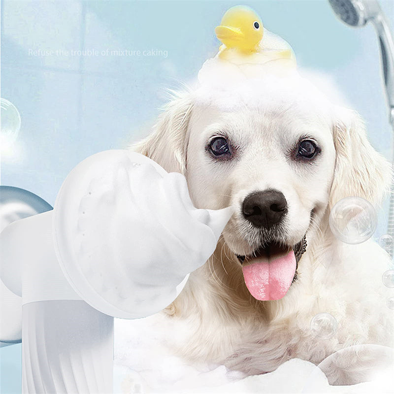 Pet Foaming Bath Brush
