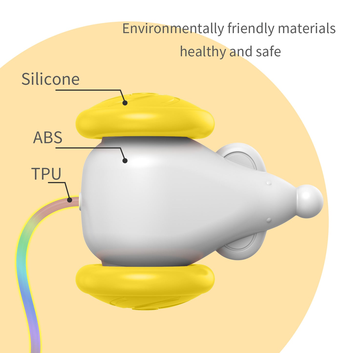 Cat Simulation Mouse Toy