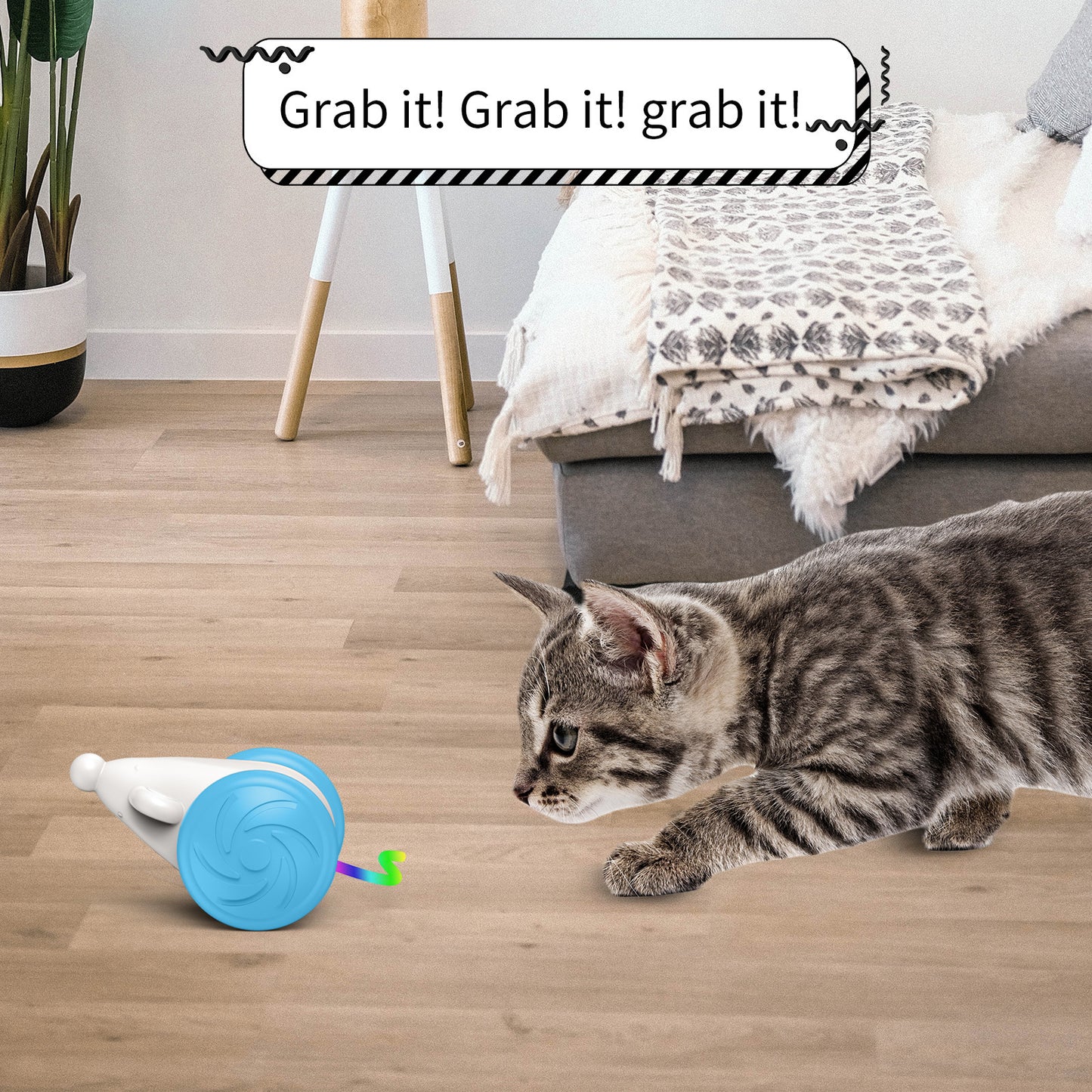 Cat Simulation Mouse Toy