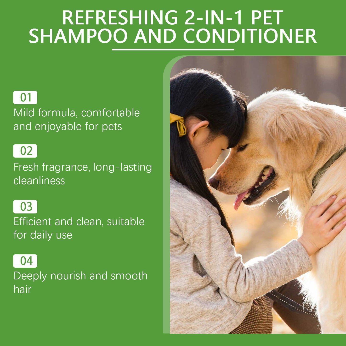 Pet 2-in-1 Shampoo