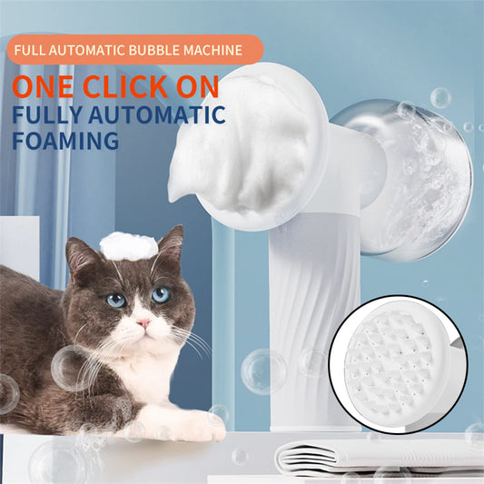 Pet Foaming Bath Brush