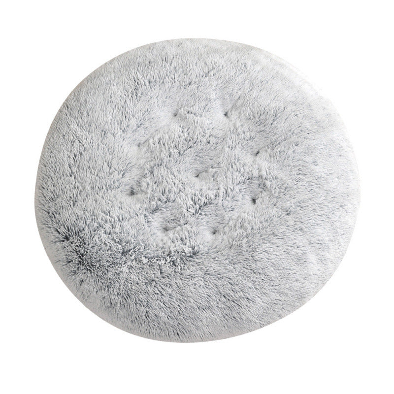 Round Plush Pet Mat