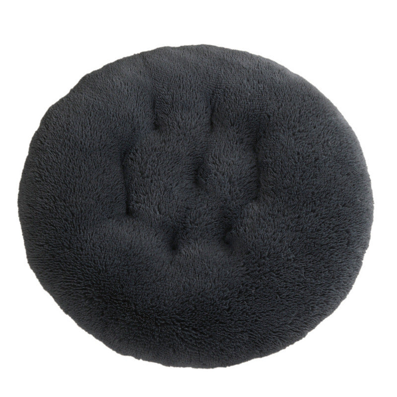 Round Plush Pet Mat