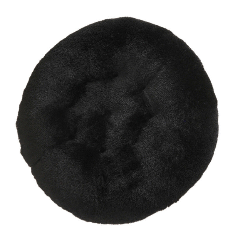 Round Plush Pet Mat