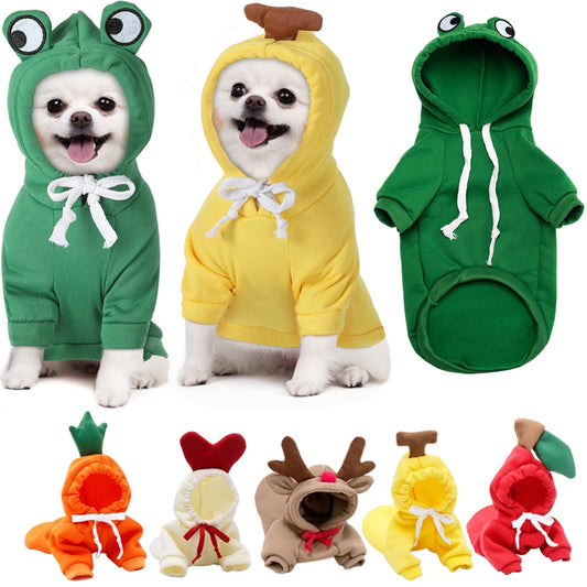 Cute Fruit Dog Hoodie