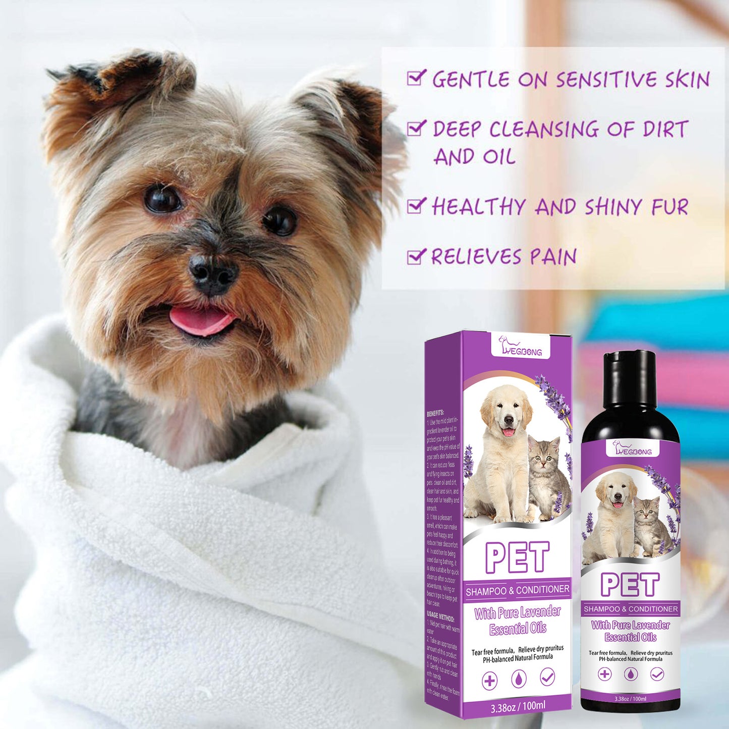 Pet Itch Relief Shampoo