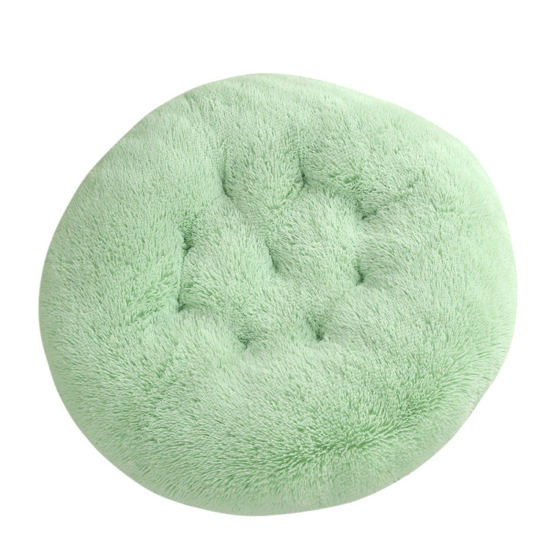 Round Plush Pet Mat