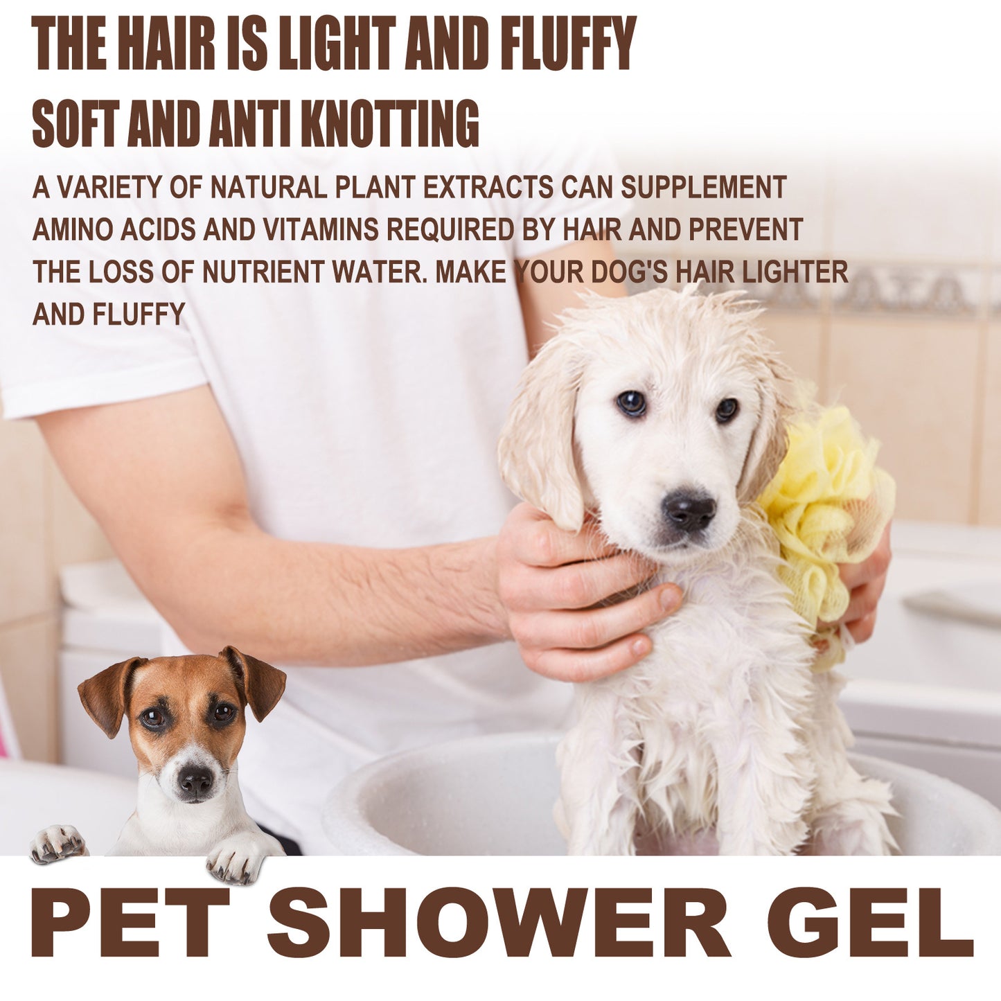 Pet Shampoo Shower Gel