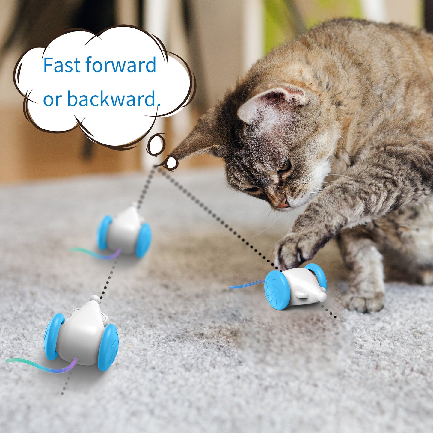 Cat Simulation Mouse Toy