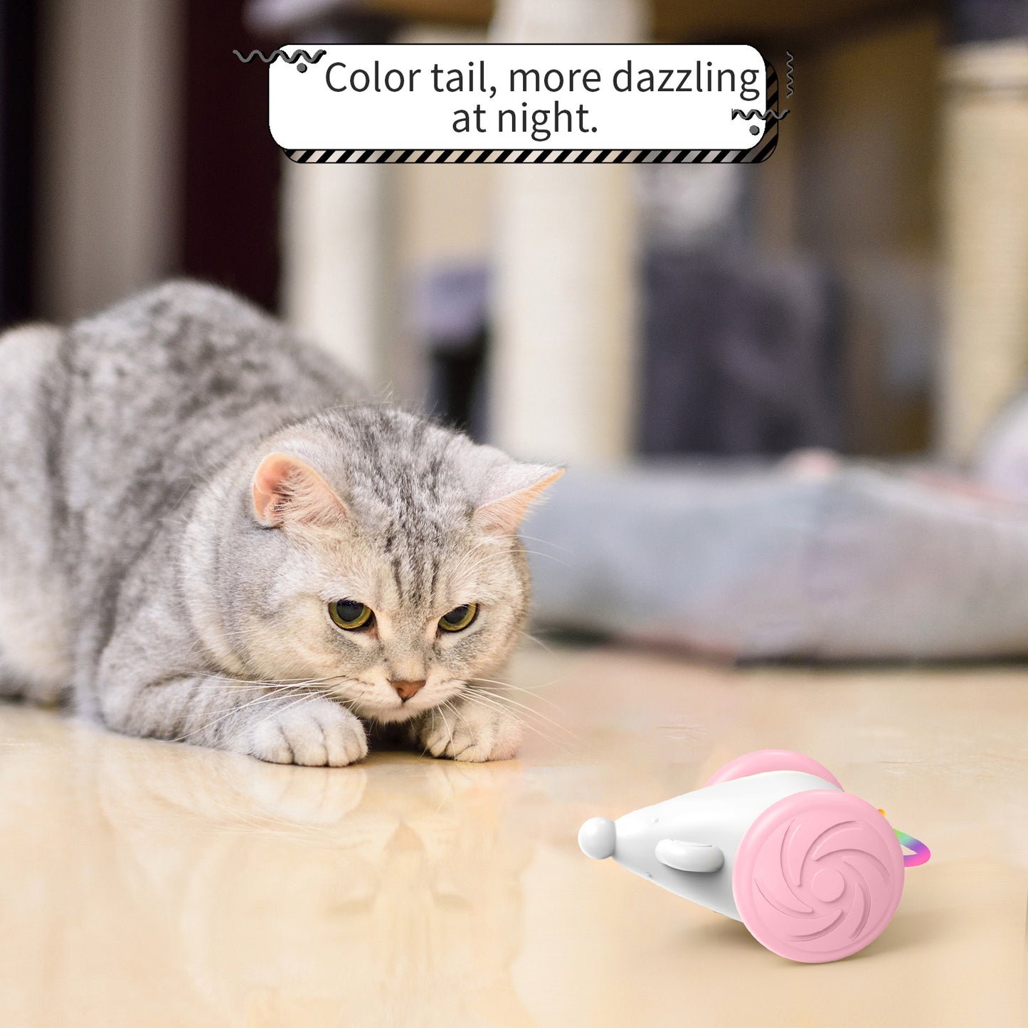 Cat Simulation Mouse Toy